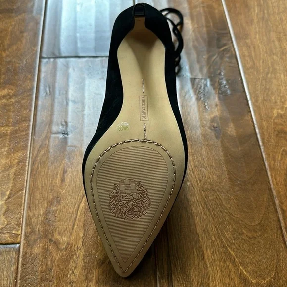 Vince Camuto, VC-BARSHA 9M, black suede - Picture 2 of 6